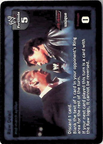 Raw Deal CCG | Raw Deal! - Absolute Raw and Ultimate Smackdown Holiday Collection | The Nerd Merchant