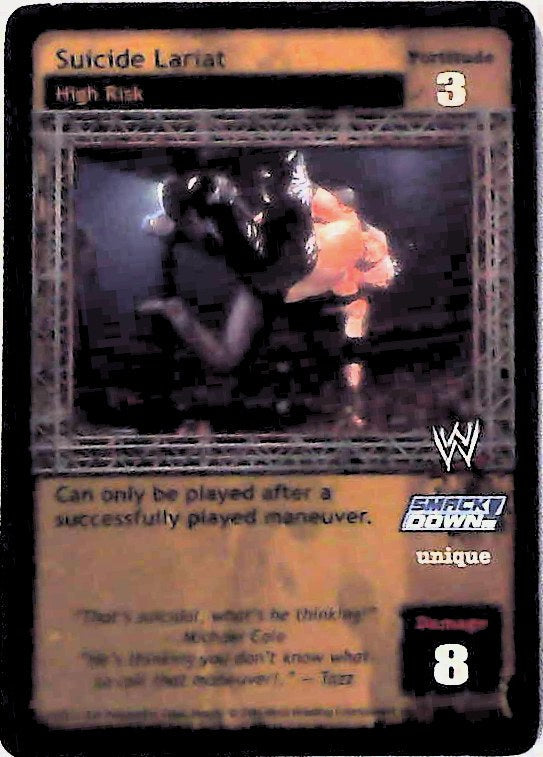 Raw Deal CCG | Suicide Lariat - Absolute Raw and Ultimate Smackdown Holiday Collection | The Nerd Merchant