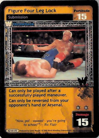 Raw Deal CCG | Figure Four Leg Lock - Armageddon | The Nerd Merchant