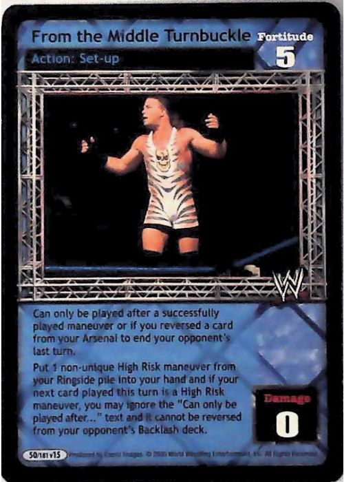 Raw Deal CCG | From the Middle Turnbuckle - Armageddon | The Nerd Merchant