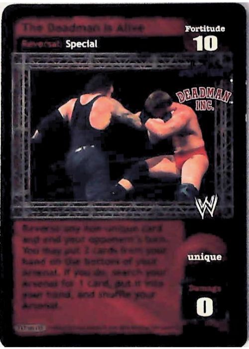 Raw Deal CCG | The Deadman Is Alive (Foil) - Armageddon | The Nerd Merchant