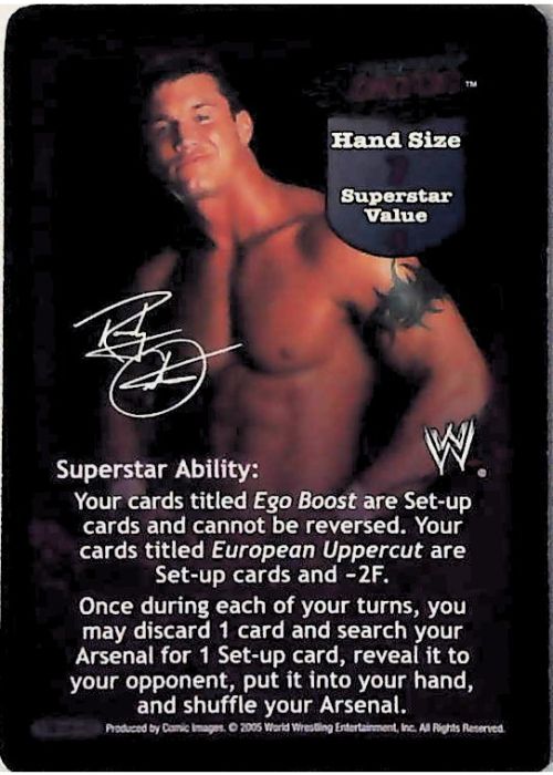 Raw Deal CCG | Randy Orton Superstar Card (Foil) - Armageddon | The Nerd Merchant