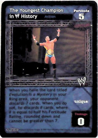 Raw Deal CCG | The Youngest Champion in History (Foil) - Armageddon | The Nerd Merchant