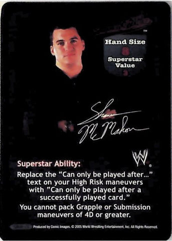 Raw Deal CCG | Shane O’ Mac Superstar Card (Foil) - Armageddon | The Nerd Merchant