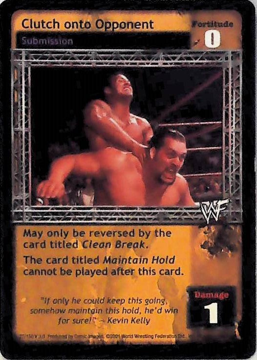 Raw Deal CCG | Clutch onto Opponent - Backlash | The Nerd Merchant