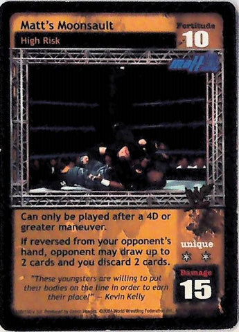 Raw Deal CCG | Matt’s Moonsault - Backlash | The Nerd Merchant