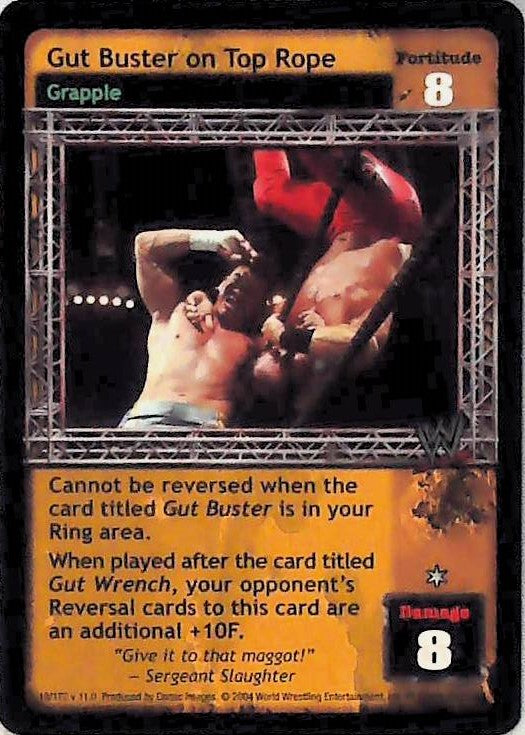 Raw Deal CCG | Gut Buster on Top Rope - Divas Overloaded | The Nerd Merchant