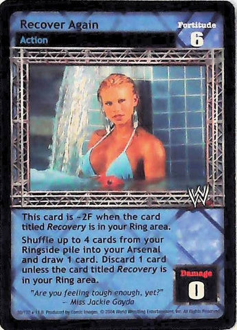 Raw Deal CCG | Recover Again - Divas Overloaded | The Nerd Merchant