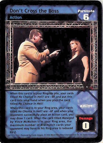 Raw Deal CCG | Don’t Cross the Boss - Divas Overloaded | The Nerd Merchant