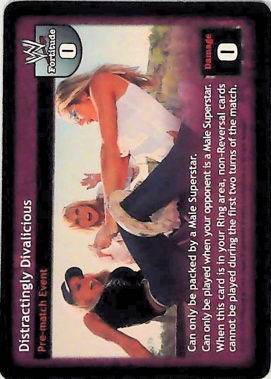 Raw Deal CCG | Distracting Divalicious - Divas Overloaded | The Nerd Merchant