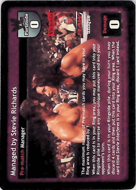 Raw Deal CCG | Managed by Stevie Richards - Divas Overloaded | The Nerd Merchant