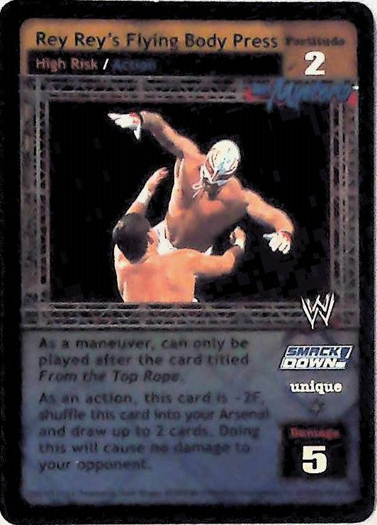 Raw Deal CCG | Rey Rey’s Flying Body Press - Divas Overloaded | The Nerd Merchant