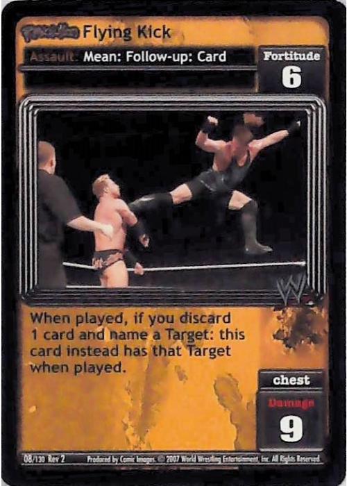 Raw Deal CCG | Revolution Flying Kick - Revolution 2: Extreme | The Nerd Merchant