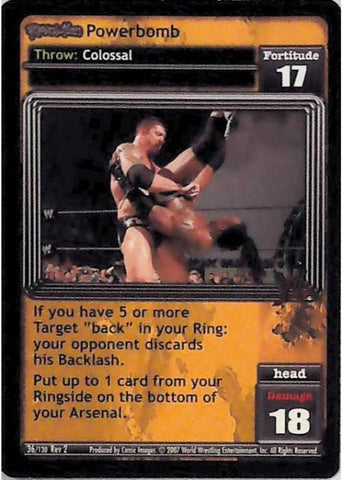 Raw Deal CCG | Revolution Powerbomb - Revolution 2: Extreme | The Nerd Merchant