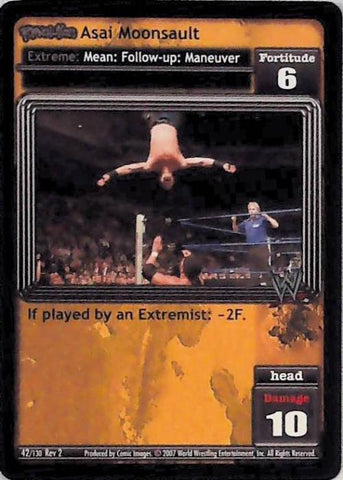 Raw Deal CCG | Revolution Asai Moonsault - Revolution 2: Extreme | The Nerd Merchant