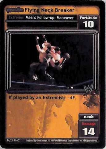 Raw Deal CCG | Revolution Flying Neck Breaker - Revolution 2: Extreme | The Nerd Merchant