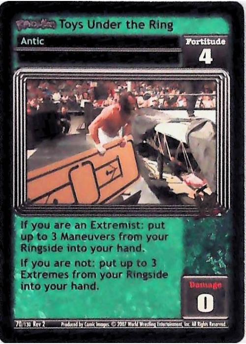 Raw Deal CCG | Revolution Toys Under the Ring - Revolution 2: Extreme | The Nerd Merchant