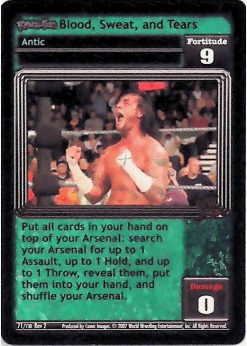 Raw Deal CCG | Revolution Blood, Sweat, and Tears - Revolution 2: Extreme | The Nerd Merchant