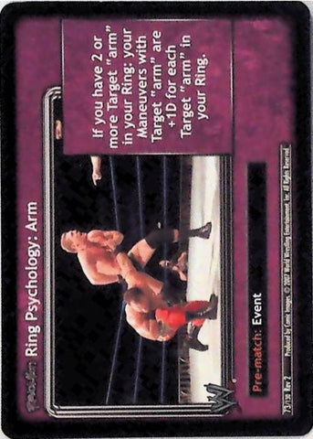 Raw Deal CCG | Revolution Ring Psychology: Arm - Revolution 2: Extreme | The Nerd Merchant