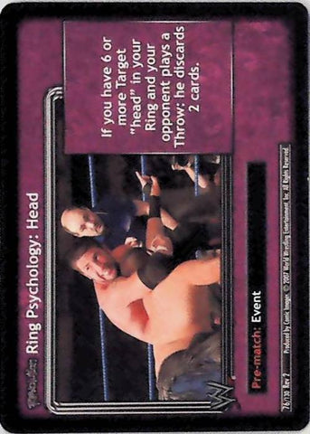 Raw Deal CCG | Revolution Ring Psychology: Head - Revolution 2: Extreme | The Nerd Merchant