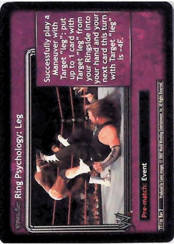 Raw Deal CCG | Revolution Ring Psychology: Leg - Revolution 2: Extreme | The Nerd Merchant