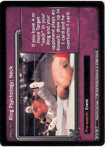 Raw Deal CCG | Revolution Ring Psychology: Neck - Revolution 2: Extreme | The Nerd Merchant