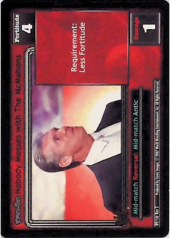 Raw Deal CCG | Revolution Nobody Messes with The McMahons - Revolution 2: Extreme | The Nerd Merchant
