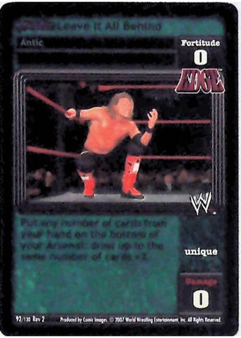 Raw Deal CCG | Revolution Leave It All Behind (Foil) - Revolution 2: Extreme | The Nerd Merchant