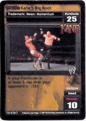 Raw Deal CCG | Revolution Kane’s Big Boot (Foil) - Revolution 2: Extreme | The Nerd Merchant