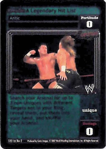 Raw Deal CCG | Revolution A Legendary Hit List (Foil) - Revolution 2: Extreme | The Nerd Merchant