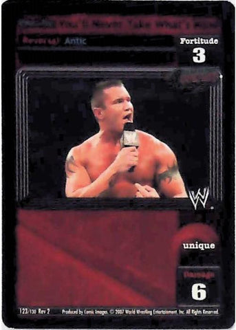 Raw Deal CCG | Revolution You’ll Never Take What’s Mine (Foil) - Revolution 2: Extreme | The Nerd Merchant