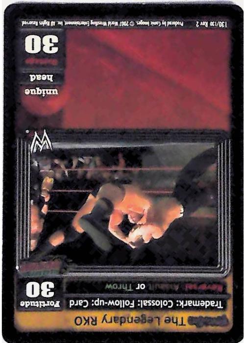 Raw Deal CCG | Revolution The Legendary RKO - Revolution 2: Extreme | The Nerd Merchant