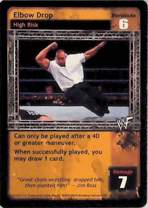 Raw Deal CCG | Elbow Drop - Fully Loaded | The Nerd Merchant