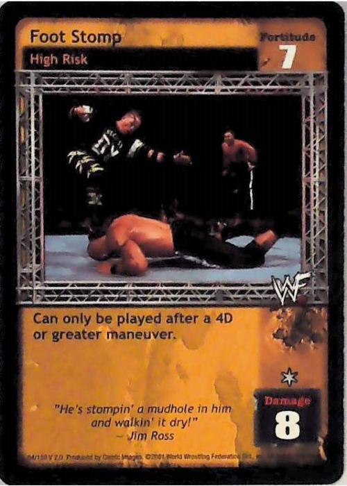 Raw Deal CCG | Foot Stomp - Fully Loaded | The Nerd Merchant