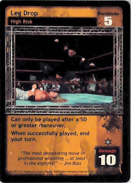Raw Deal CCG | Leg Drop - Fully Loaded | The Nerd Merchant