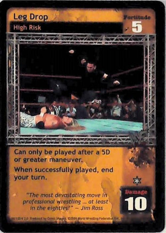 Raw Deal CCG | Leg Drop - Fully Loaded | The Nerd Merchant