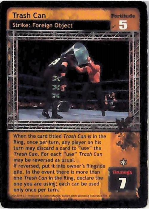 Raw Deal CCG | Trash Can - Fully Loaded | The Nerd Merchant