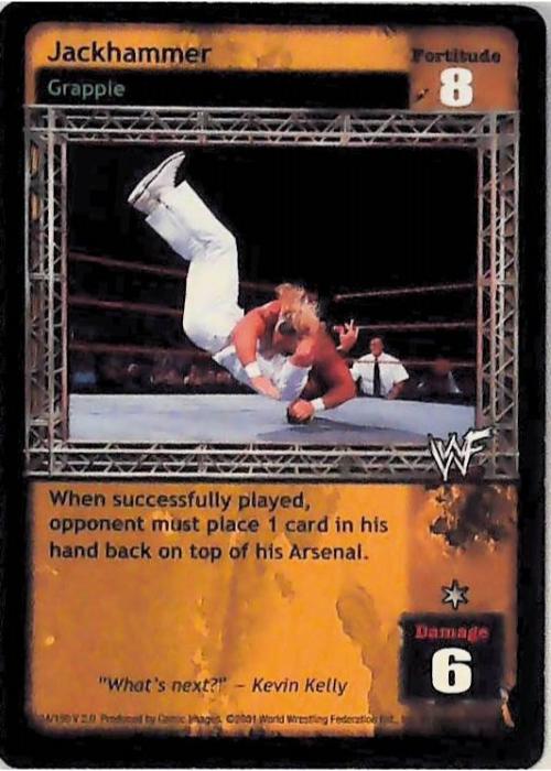 Raw Deal CCG | Jackhammer - Fully Loaded | The Nerd Merchant