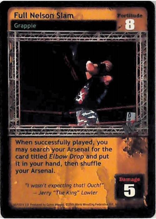 Raw Deal CCG | Full Nelson Slam - Fully Loaded | The Nerd Merchant