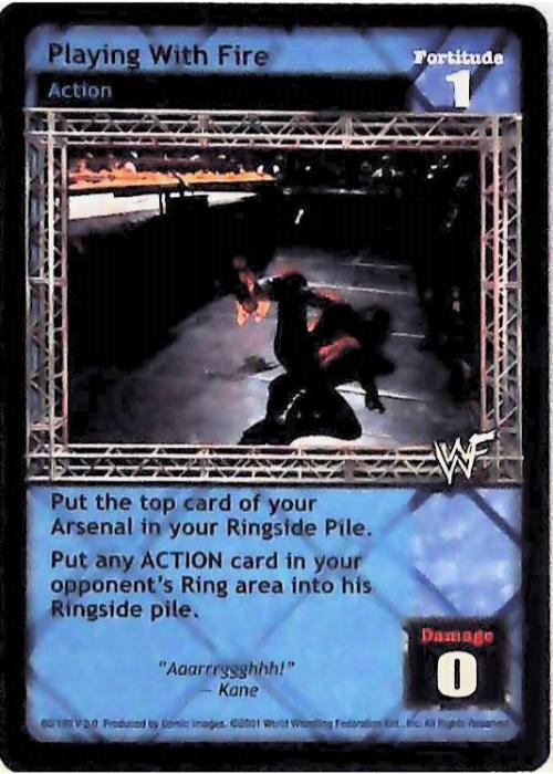 Raw Deal CCG | Playing With Fire - Fully Loaded | The Nerd Merchant