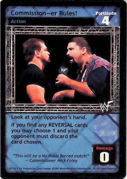 Raw Deal CCG | Commission-er Rules! - Fully Loaded | The Nerd Merchant
