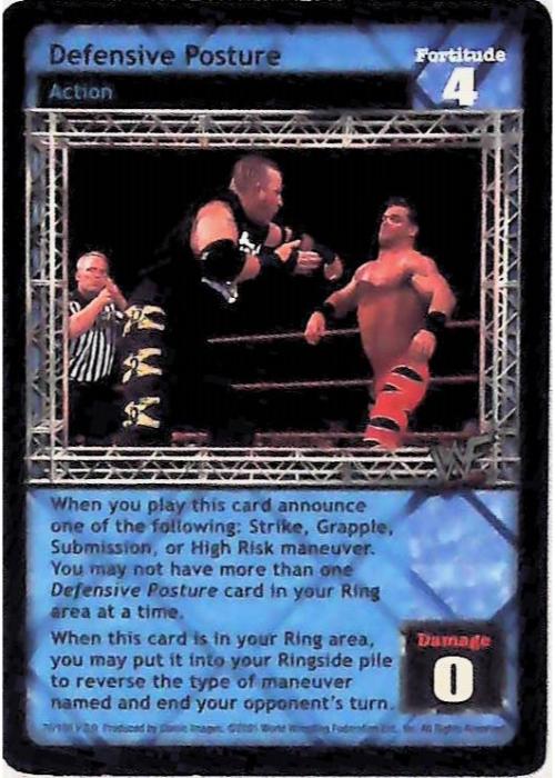 Raw Deal CCG | Defensive Posture - Fully Loaded | The Nerd Merchant
