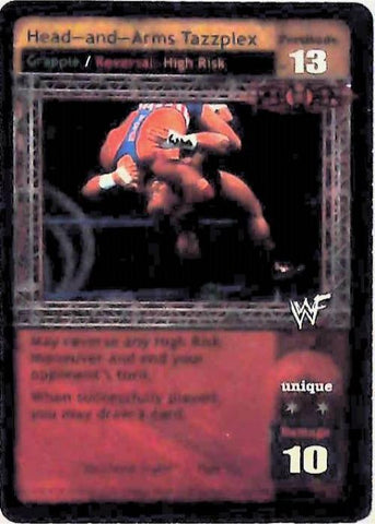 Raw Deal CCG | Head–and–Arms Tazzplex (Foil) - Fully Loaded | The Nerd Merchant