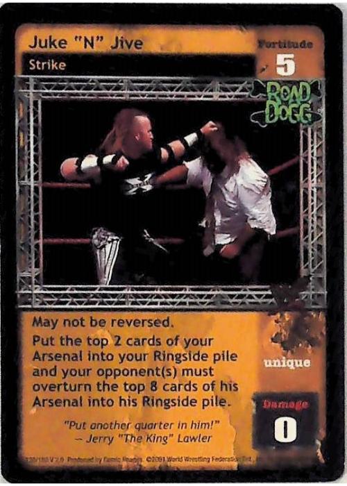 Raw Deal CCG | Juke “N” Jive - Fully Loaded | The Nerd Merchant