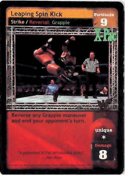Raw Deal CCG | Leaping Spin Kick - Fully Loaded | The Nerd Merchant