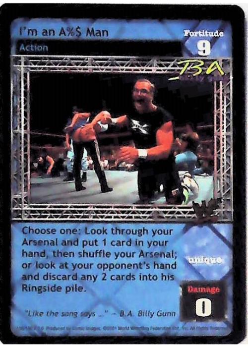 Raw Deal CCG | I’m an A%$ Man - Fully Loaded | The Nerd Merchant