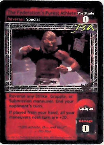 Raw Deal CCG | The Federation’s Purest Athlete - Fully Loaded | The Nerd Merchant