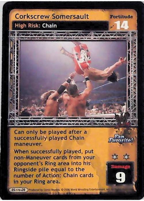 Raw Deal CCG | Corkscrew Somersault - Great American Bash | The Nerd Merchant