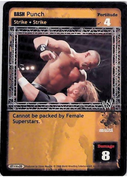 Raw Deal CCG | BASH Punch - Great American Bash | The Nerd Merchant
