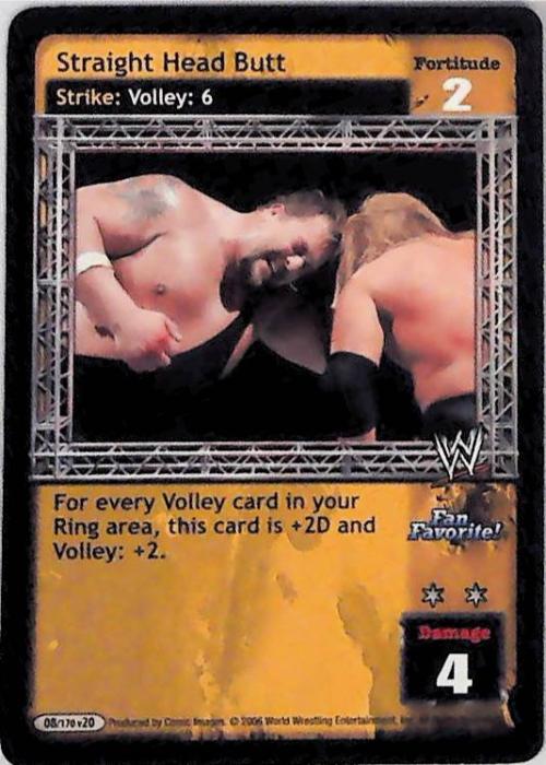 Raw Deal CCG | Straight Head Butt - Great American Bash | The Nerd Merchant